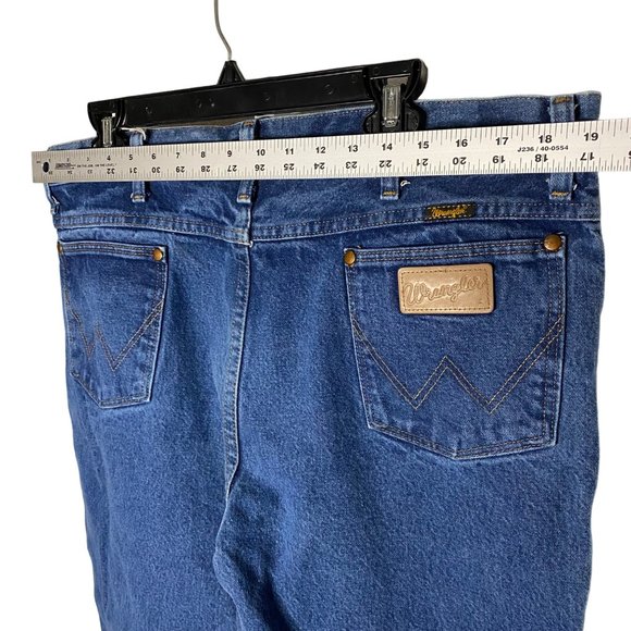 Vintage Wrangler Mens Jeans Sz 38x32 (38x30.5) Cowboy Cut Medium Wash - Picture 7 of 13
